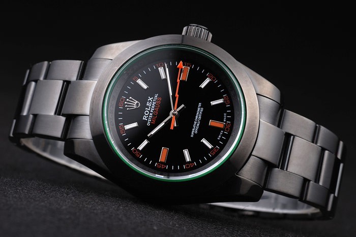 Rolex Milgauss Tinted Green Saphire Pro-Hunter Black Dial: Calidad y Precisión a un Precio Imbatible